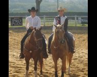 2006 : nos championnes PACA Reining Youth et Beginer